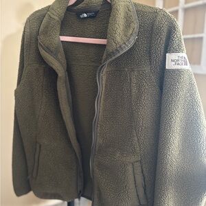 The North Face Forest Green Fleece Jacket